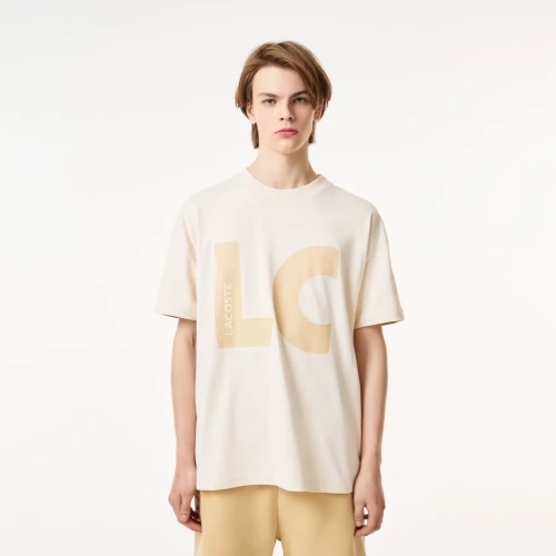 Мужская хлопковая футболка Lacoste