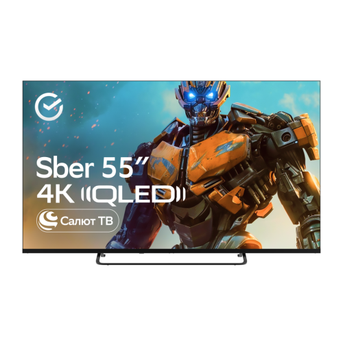 Умный QLED телевизор Sber SDX-55UQ5236