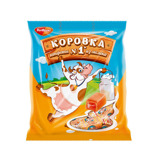 Конфеты Коровка классическая, Рот Фронт, 180 гр.