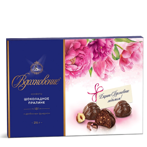 Конфеты в коробке Вдохновение, 215 гр.