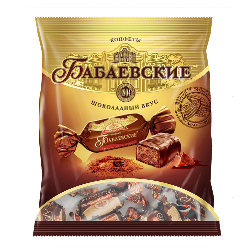 Конфеты Бабаевские шоколадный вкус, 250 гр.
