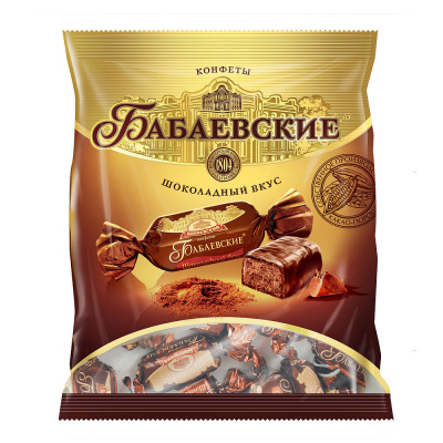 Конфеты Бабаевские шоколадный вкус, 250 гр.