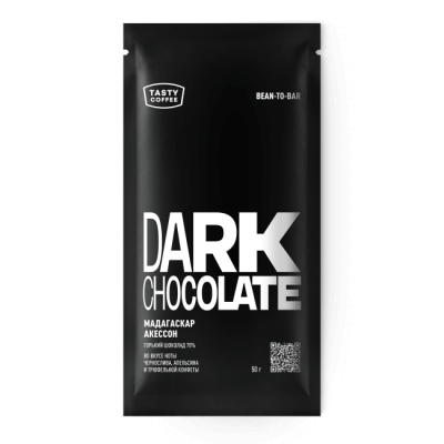 Горький шоколад Мадагаскар Акессон, 70%