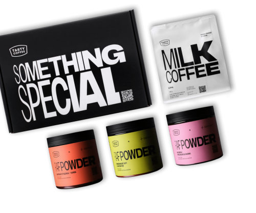 Набор с кофе и сухими основами