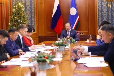 Айсен Николаев: «Якутия завершает 2025 год с рекордом по газификации» / ЯСИА   