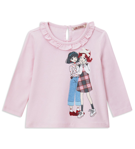Лонгслив для маленькой девочки