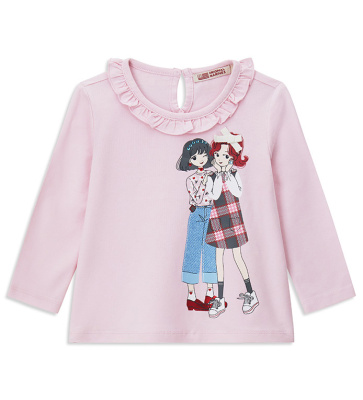 Лонгслив для маленькой девочки