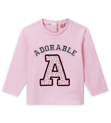 Лонгслив для маленькой девочки