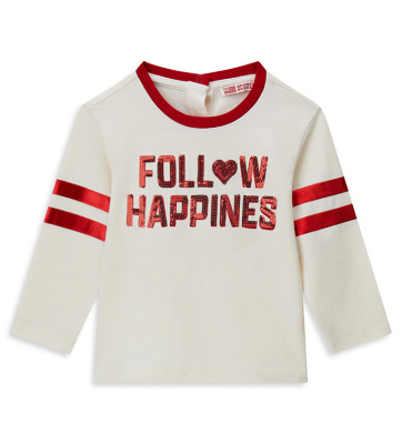 Лонгслив для маленькой девочки