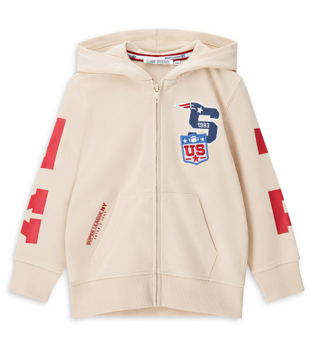 Толстовка на молнии для мальчика