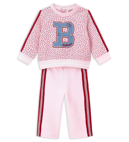 Комплект (свитшот+брюки) для маленькой девочки