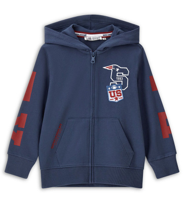 Толстовка на молнии для мальчика