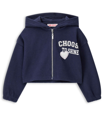 Толстовка на молнии для девочки