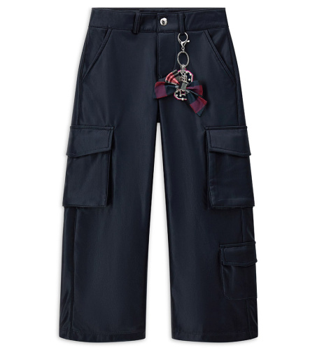 Брюки, экокожа для девочки