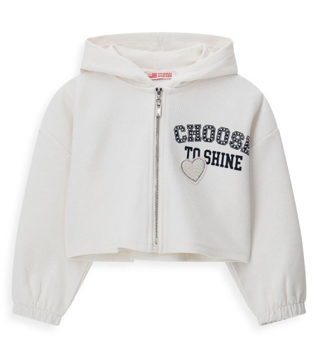 Толстовка на молнии для девочки