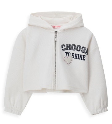 Толстовка на молнии для девочки