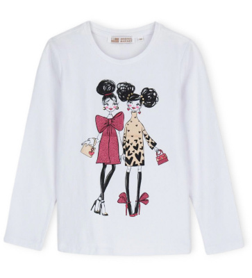 Лонгслив для девочки