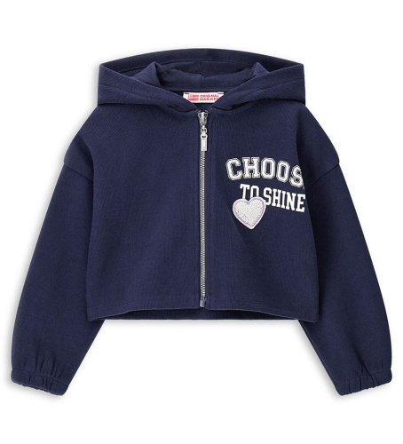 Толстовка на молнии для девочки