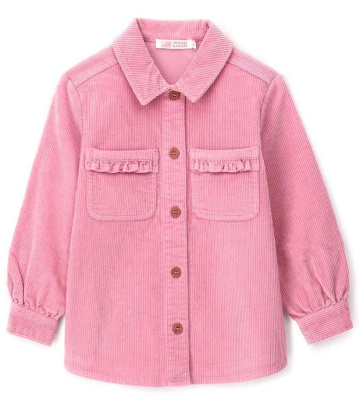 Рубашка с длинным рукавом для девочки