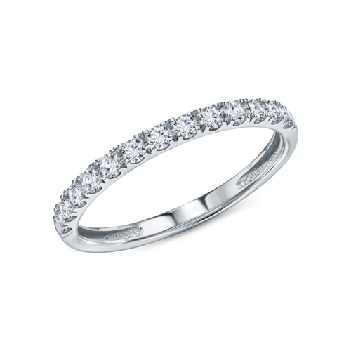 Золотое кольцо с бриллиантами выращенными