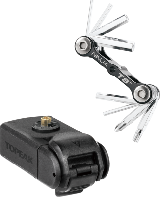 Компактный набор инструментов Topeak NINJA TOOLBOX T8 TNJA-T8 (черный)