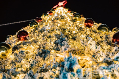 Фоторепортаж. Главная ёлка Якутии / ЯСИА   