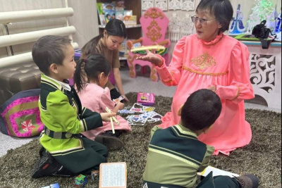 В Доме олонхо Усть-Алданского района открылась интерактивная комната для детей / Мария Горохова  Усть-Алданский 