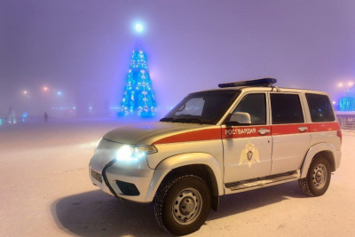 Росгвардия обеспечит безопасность якутян в период новогодних праздников / ЯСИА   