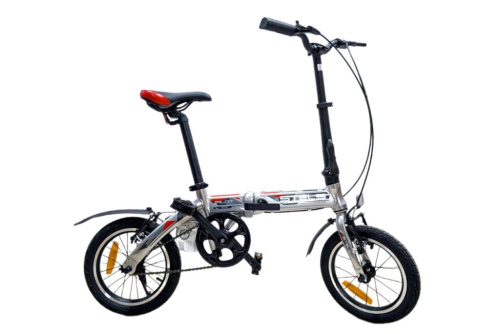 Складной велосипед Stels Pilot 360 14 V010, год 2025, цвет Серый-Черный