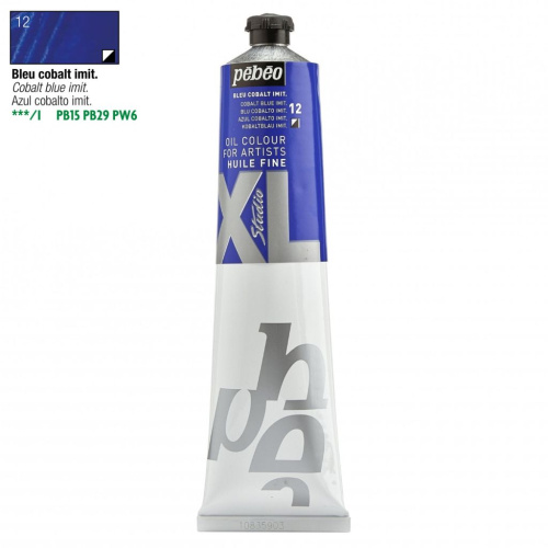 Масло PEBEO "Studio XL" 200 мл голубой кобальт