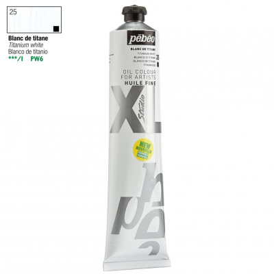 Масло PEBEO "Studio XL" 200 мл белила титановые