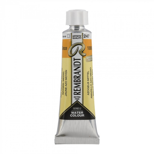 Акварель Talens "Rembrandt" 10 мл Желтый средний АЗО ФЦ (улучшенный)