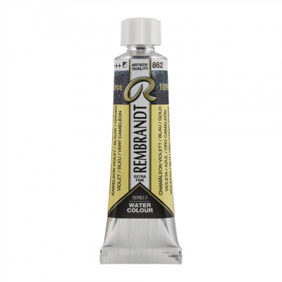 Акварель Talens "Rembrandt" 10 мл Фиолетовый синий зеленый металлик (новый)