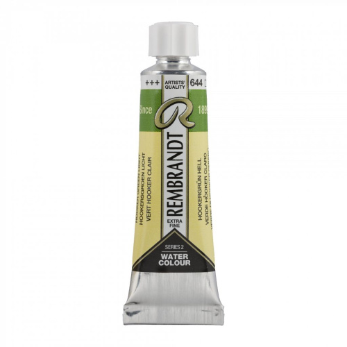Акварель Talens "Rembrandt" 10 мл Зеленый Хукера светлый