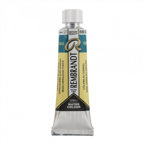 Акварель Talens "Rembrandt" 10 мл Синий насыщенный фталоцианин (новый)