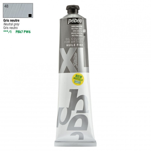 Масло PEBEO "Studio XL" 200 мл серый нейтральный