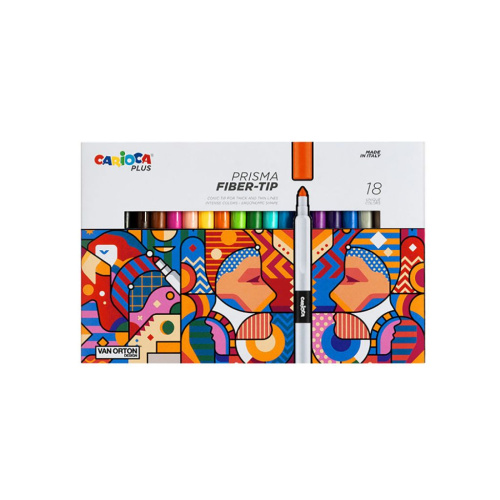 Набор маркеров для скетчинга "Carioca Plus" 18 цв.