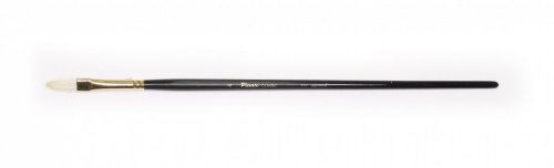 Кисть щетина №4 плоскоовальная Pinax "Classic 117" длинная ручка