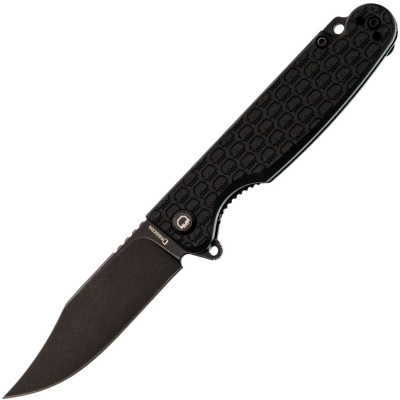 Складной нож Daggerr Leprechaun All black DL, сталь 8Cr14MoV, рукоять FRN
