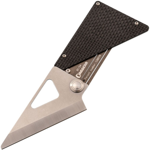 Складной нож Daggerr Cardknife Bronze, сталь 8cr13mov, рукоять титан/карбон