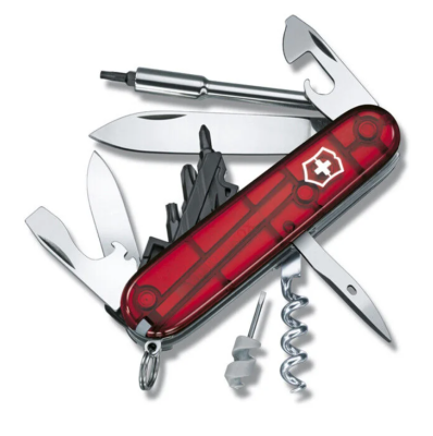 Нож перочинный Victorinox CyberTool, сталь X55CrMo14, рукоять Cellidor®, красный