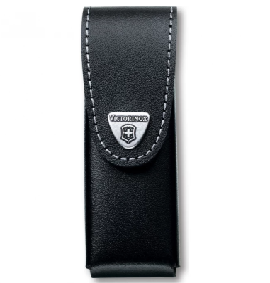 Чехол Victorinox 4.0523.3 кожаный для ножей 111мм до 3 уровней в блистере черный