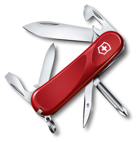 Нож перочинный Victorinox Evolution 11 2.4803.E 85мм 13 функций красный