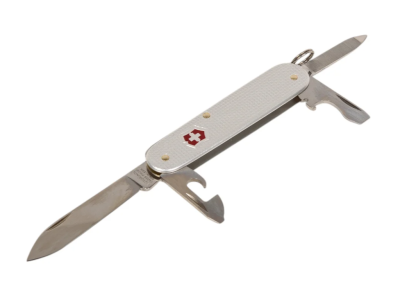 Нож перочинный Victorinox Cadet 0.2601.26 84мм 9 функций серебристый