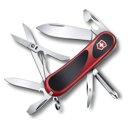 Нож перочинный Victorinox EvoGrip 16 2.4903.C 85мм 14 функций красно-чёрный