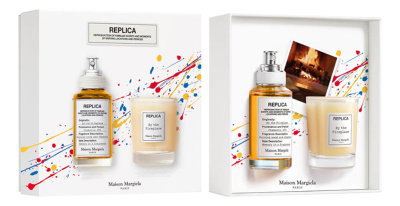 Replica By The Fireplace: набор (т/вода 30мл + свеча 165г)