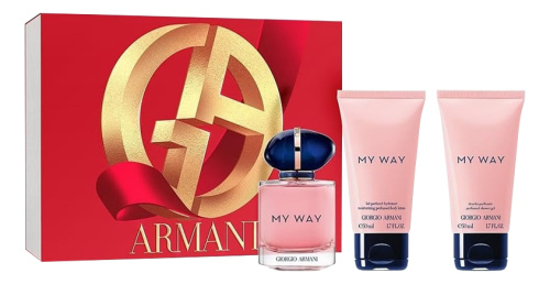 My Way: набор (п/вода 50мл + лосьон д/тела 50мл + гель д/душа 50мл)