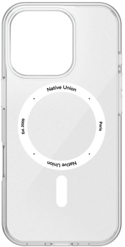 Клип-кейс Native Union (Re)Clear Case для Apple iPhone 16 Pro Transparent