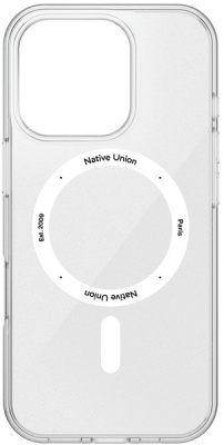 Клип-кейс Native Union (Re)Clear Case для Apple iPhone 16 Pro Transparent