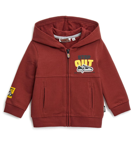 Толстовка на молнии для маленького мальчика